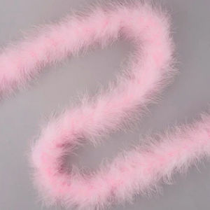 6 Foot Marabou Feather Boa - Candy Pink