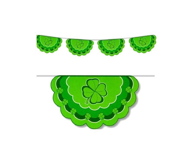 Saint Patrick’s Day Irish Clover Bunting Banner