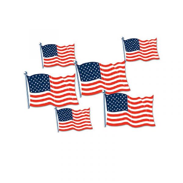 American Flag Cutouts