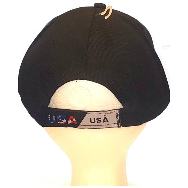 Adjustable Fabric "USA" Cap