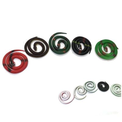Rubber Coiled Snake