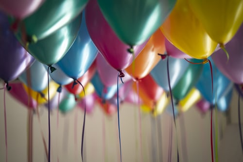 balloons Birthday Party Supplies