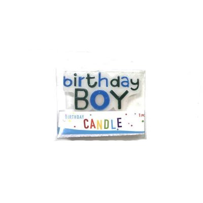 Birthday Boy Candle