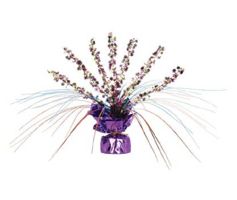 Retro Flowers Gleam ‘N Spray Centerpiece
