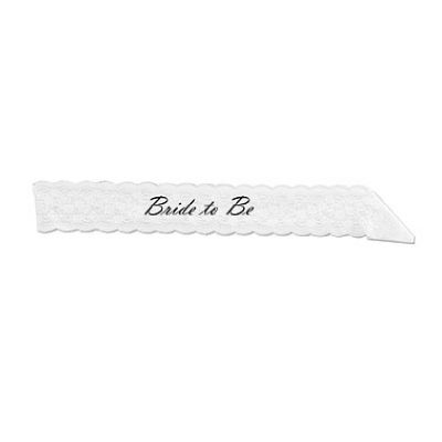 Lace Bride-To-Be Sash