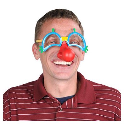 Clown Glasses w Nose