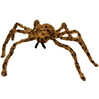26 Inch Bendable Furry Spotted Spider