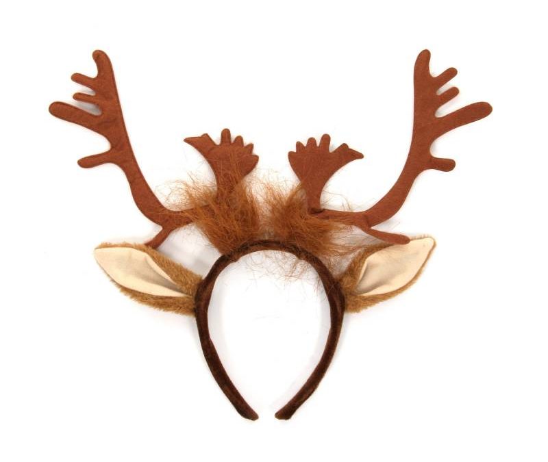Deer Ears & Antlers Headband