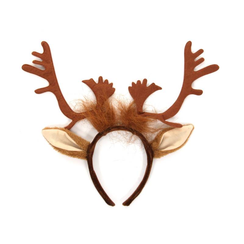 Aneco 8 Pack Novelty Christmas Headbands Assorted Elves Headband Gingerbread Man Headwear Reindeer Costume Hair Hoop for Christmas Party Accessoriess 