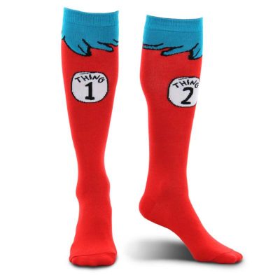 Dr. Seuss® Socks - Thing 1 Thing 2- Adult