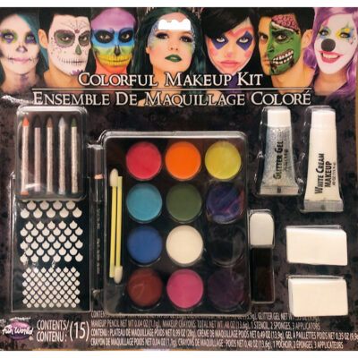 colorful colossal make-up kit