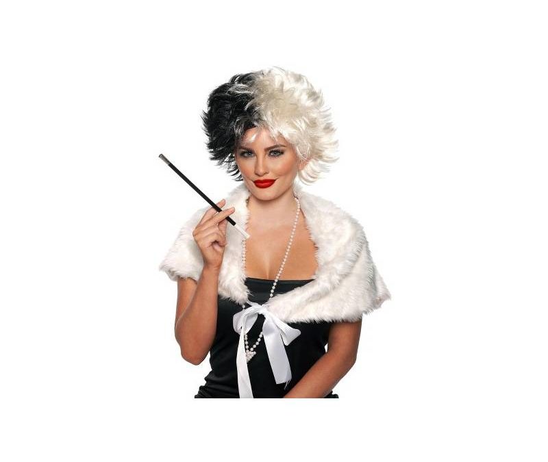 Villain Cruella Deville Wig
