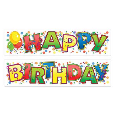 Happy Birthday Banner