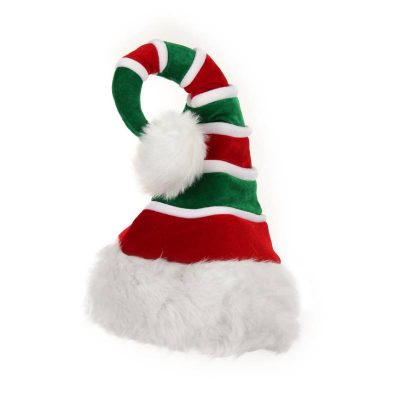 Ridged Santa Plush Hat
