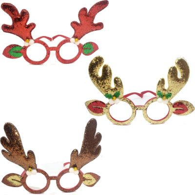 Sparkle Reindeer Antlers Eyeglasses