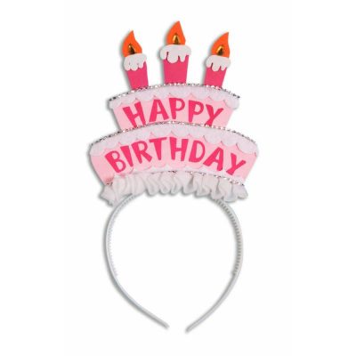 "Happy Birthday" Cake Headband