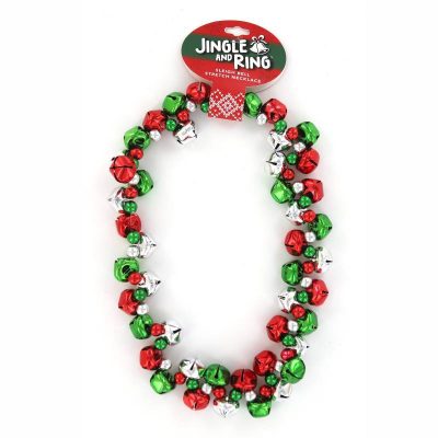 Jingle Sleigh Bell Stretch Necklace