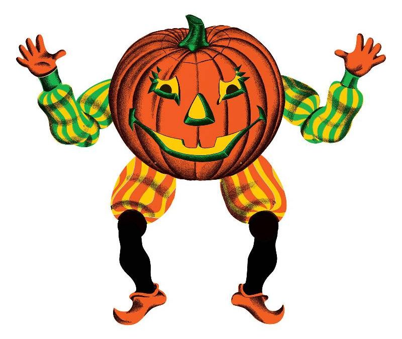 Vintage Halloween Jointed Goblin