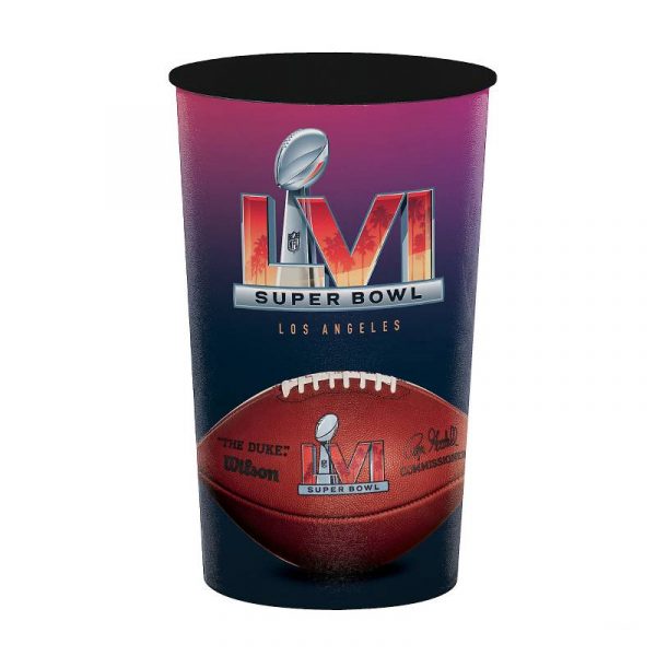 Official Super Bowl LVII plastic cups