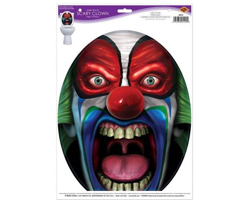 Under the Lid Scary Clown Peel ‘N Place