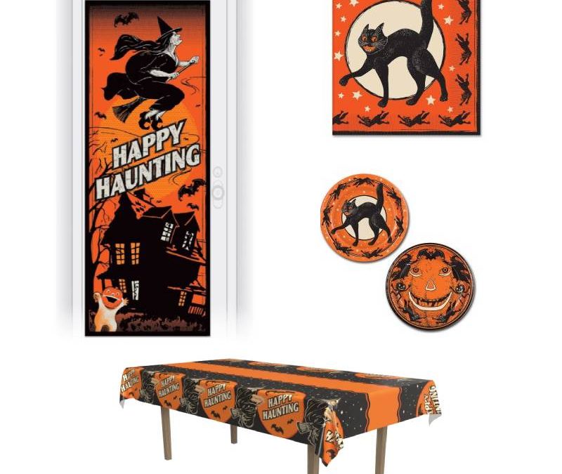 Vintage Halloween Paperware