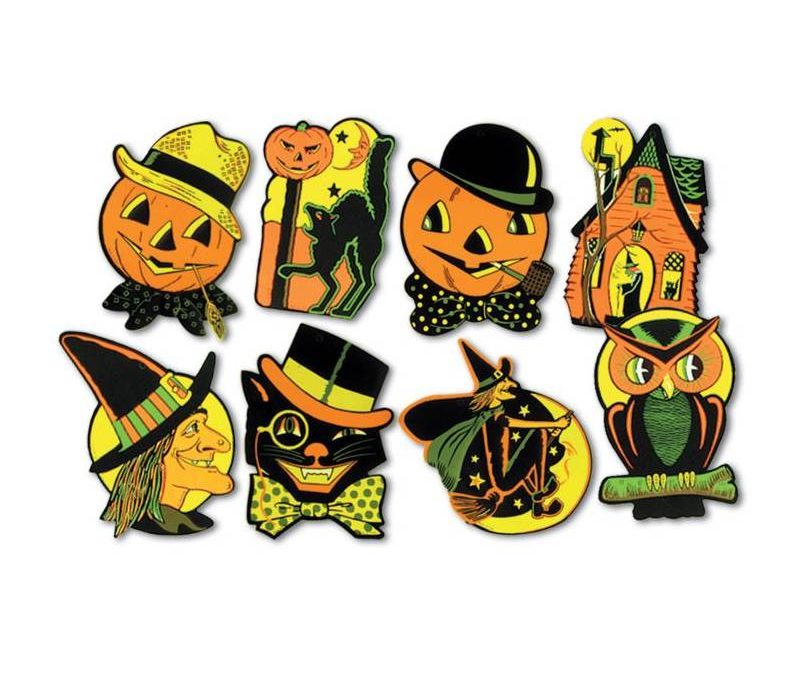 Packaged Halloween Cutouts