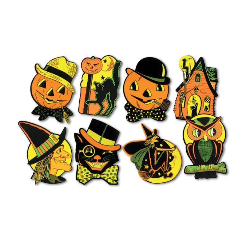Packaged Halloween Cutouts
