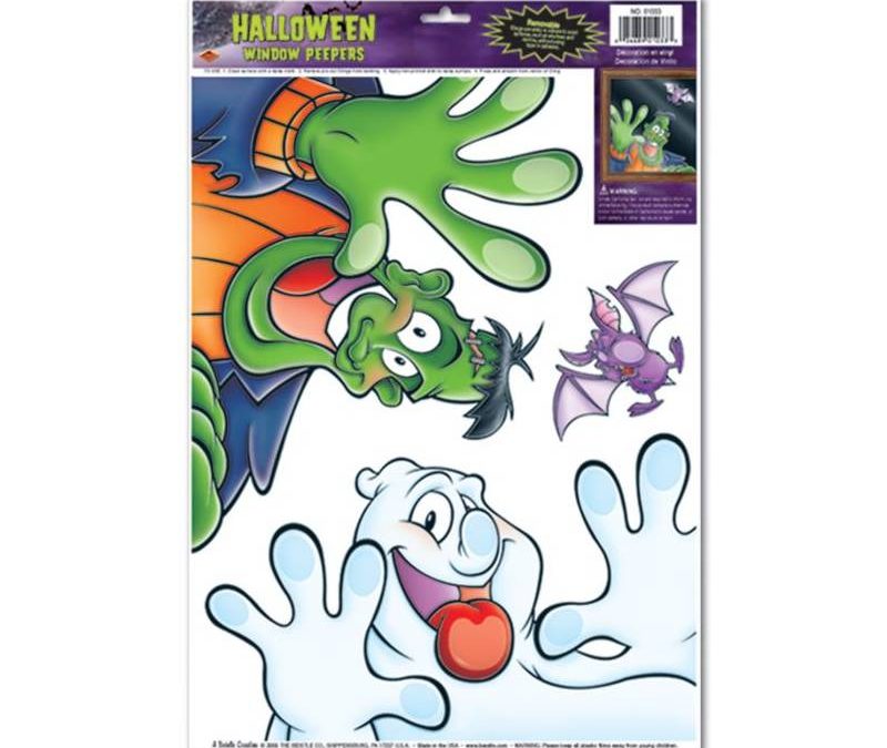 Halloween Peeper Clings