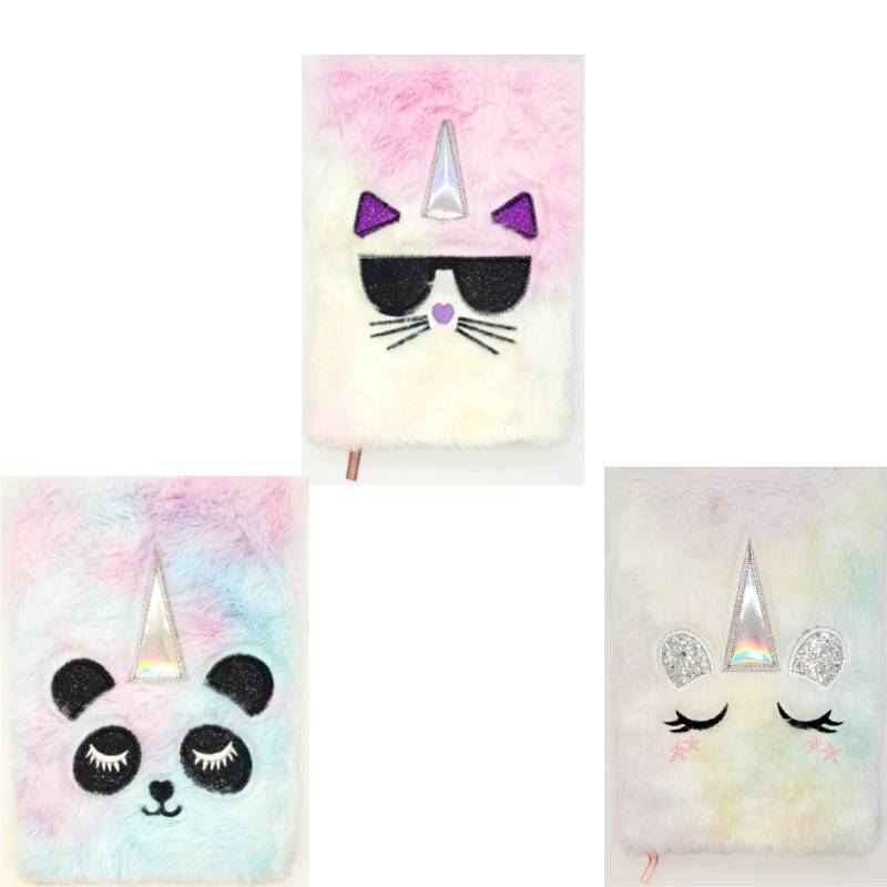 Novelty Fur Journal Notebook