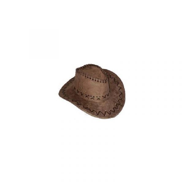 Brown Imitation Western Hat
