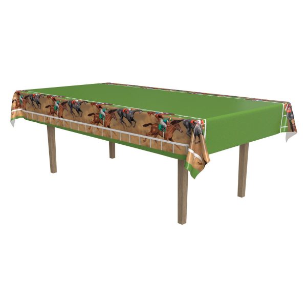 Horse Racing Table Cover 54" x 108"