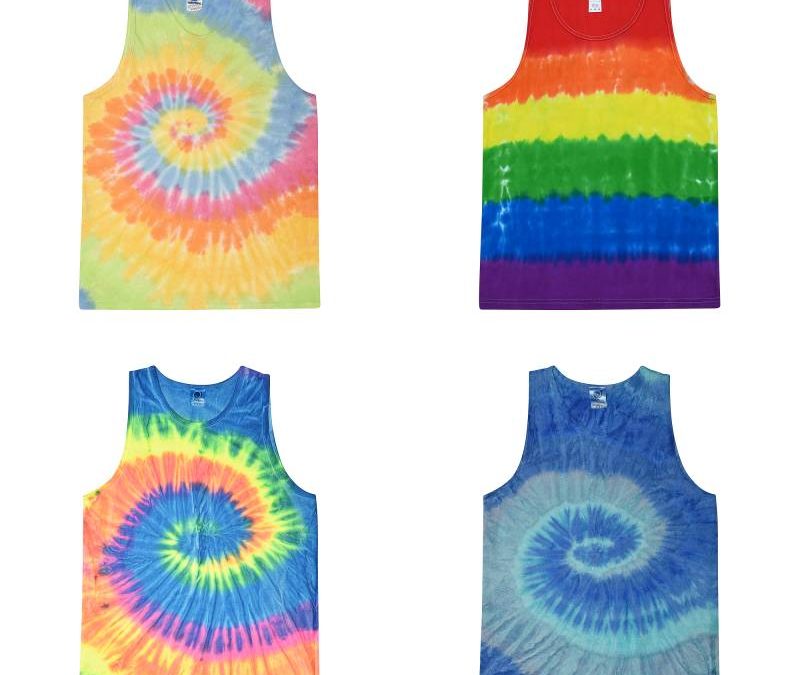 Unisex Tie Dye Tank Top