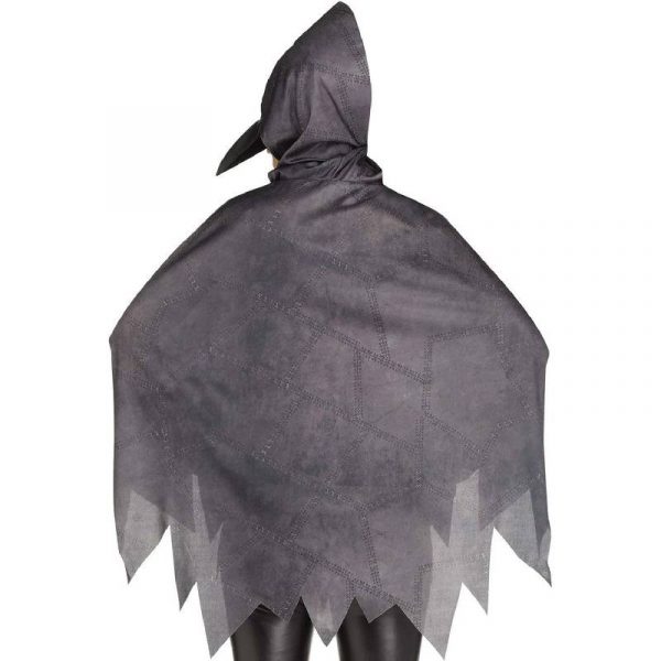 Plague Doctor Poncho Teen or Adult- Back View