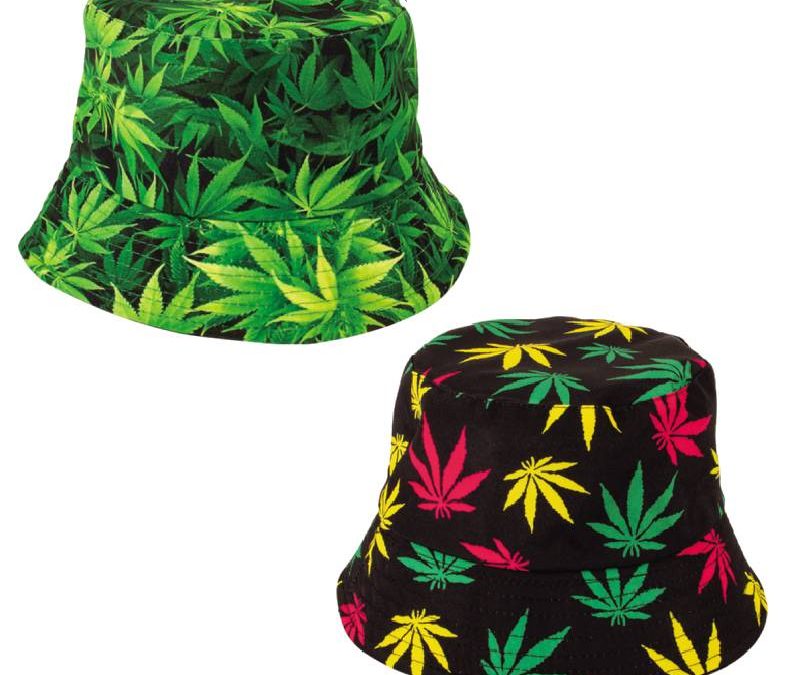 Marijuana Leaves Bucket Hat- 2 Styles