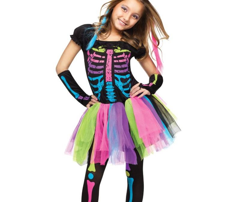 Funky Punk Bones Childs Costume