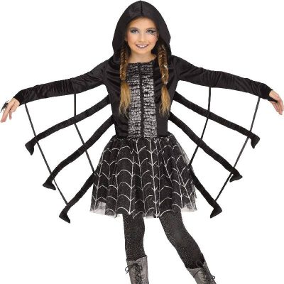 Sparkling Spider Child Costume