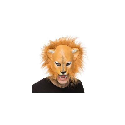 Costume Soft Foam Lion Mask w Fur