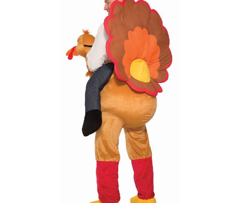 Ride A Turkey Adult Costume