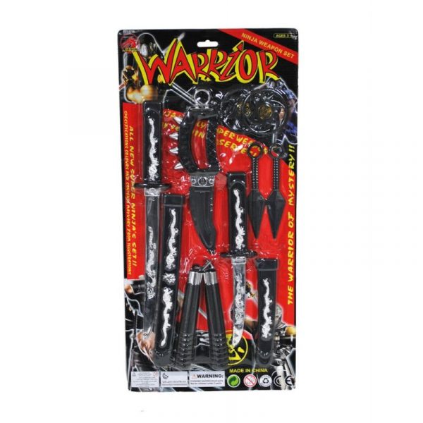 Costume Plastic Ninja Accessory Set Cappel's