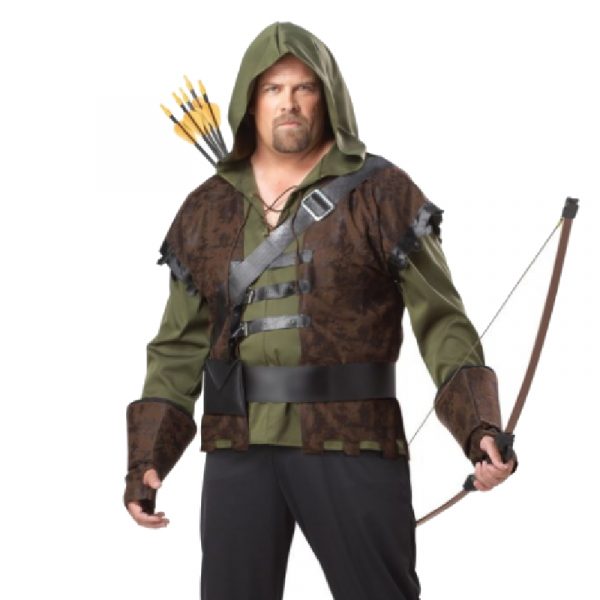Robin Hood Adult Costume XL Closeup