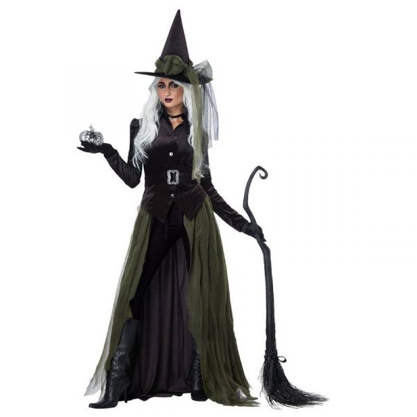 Gothic Witch w Broom