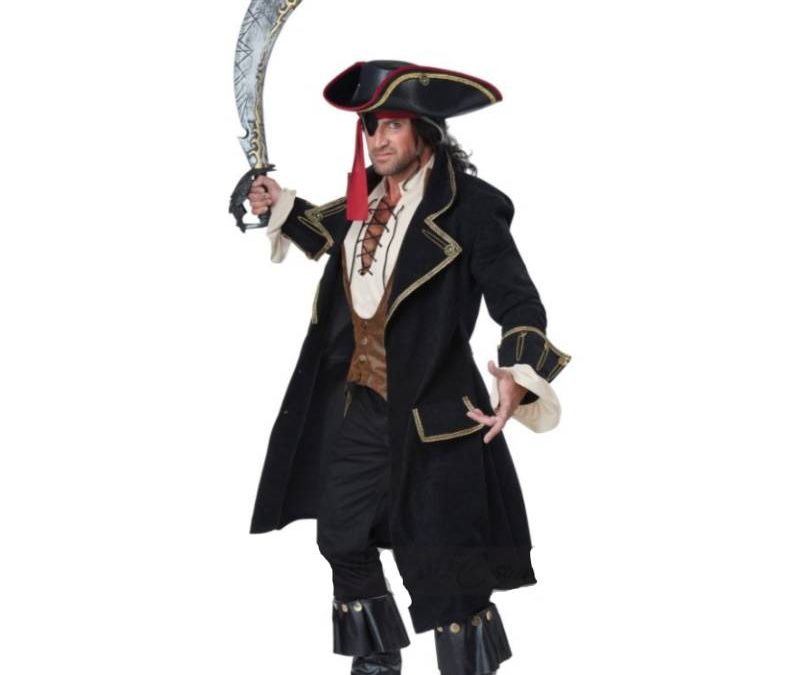 Pirate Captain Deluxe Adult Costume