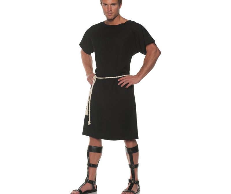 Toga Black Adult Costume