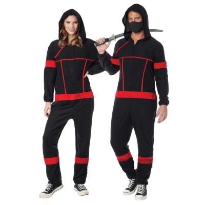 Ninja Fleece Jumpsuit Unisex Couples