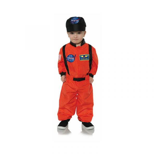 Astronaut Orange Childs Costume