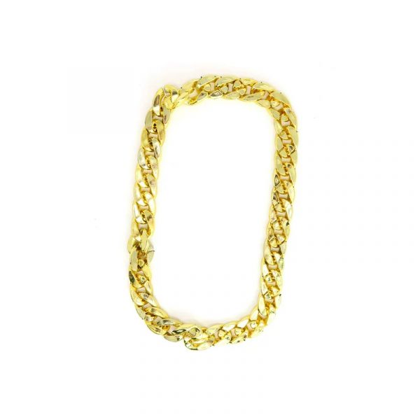 Costume 90s Plated Plastic Chain Necklace