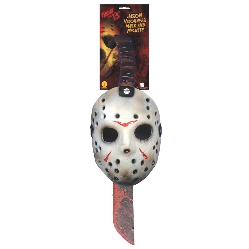 Jason Mask & Machete Set