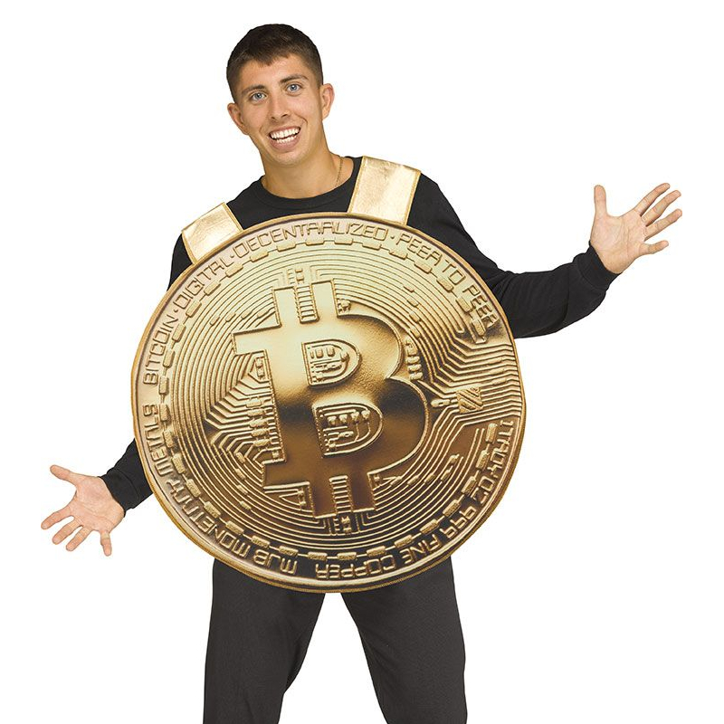 Bitcoin Unisex Adult Costume