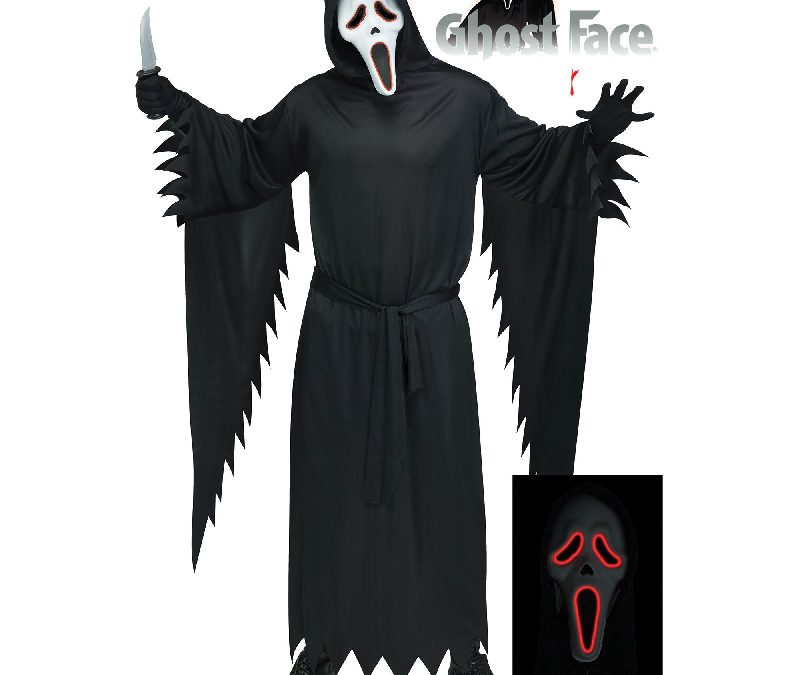 Scream Ghost Face® w Light Up Mask