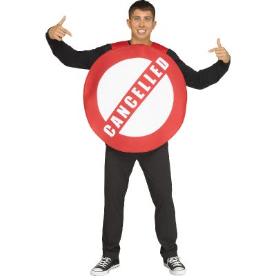 I Am Cancelled Adult Costume